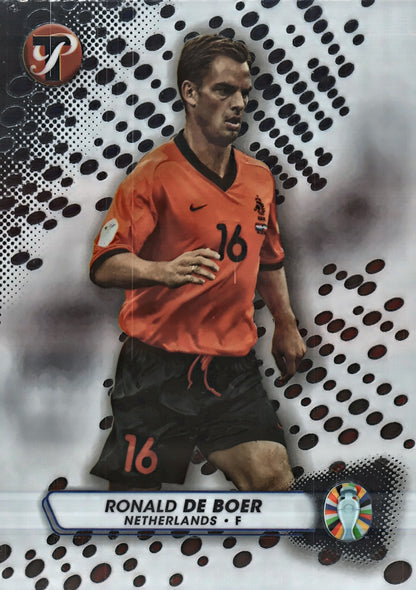 2023 Topps Pristine Road To Euro 2024 Ronald De Boer #116 Netherlands