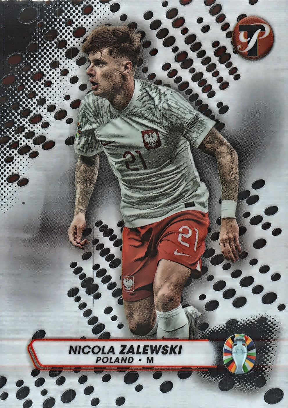 2023 Topps Pristine Road To Euro 2024 Nicola Zalewski #125 Poland
