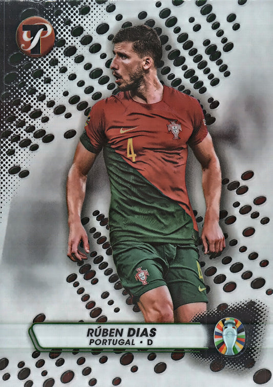 2023 Topps Pristine Road To Euro 2024 Rúben Dias #135 Portugal