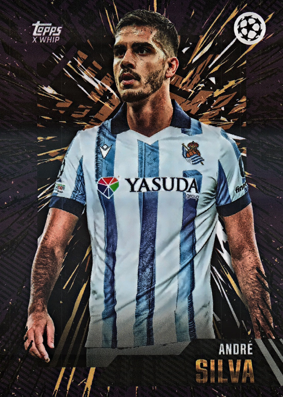2023 Topps Gold x Whip UCC Andre Silva Real Sociedad
