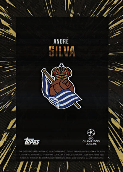 2023 Topps Gold x Whip UCC Andre Silva Real Sociedad