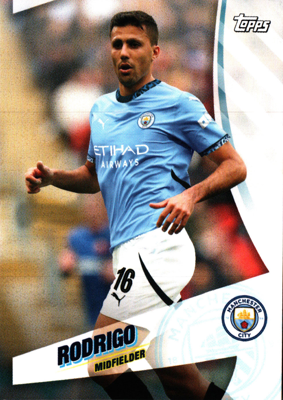 2024 Topps Blue Moon Manchester City Rodrigo #12 Manchester City