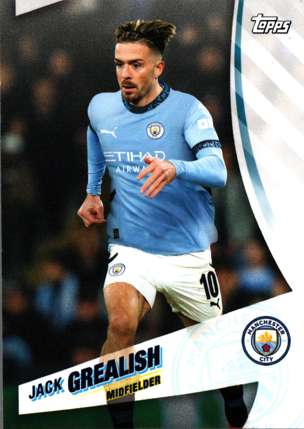 2024 Topps Blue Moon Manchester City Jack Grealish #20 Manchester City