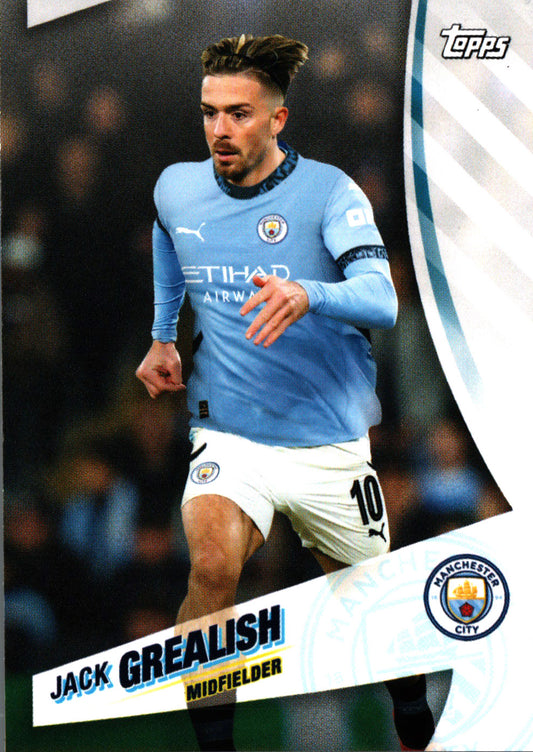 2024 Topps Blue Moon Manchester City Jack Grealish #20 Manchester City