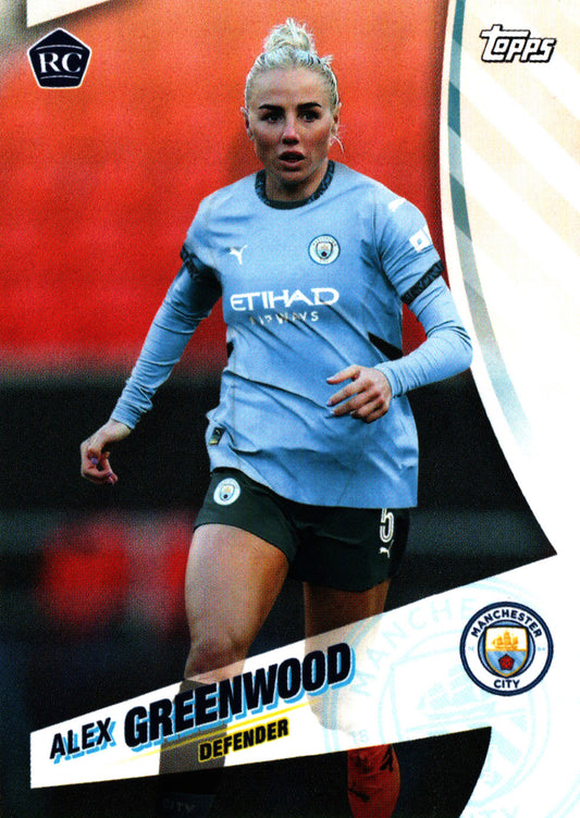 2024 Topps Blue Moon Manchester City Alex Greenwood #25 Manchester City WFC