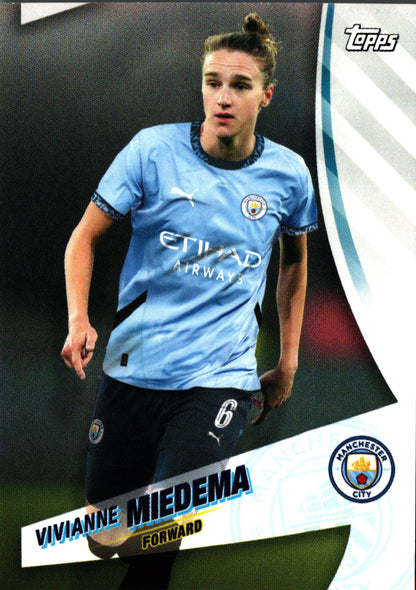 2024 Topps Blue Moon Manchester City Vivianne Miedema #26 Manchester City WFC