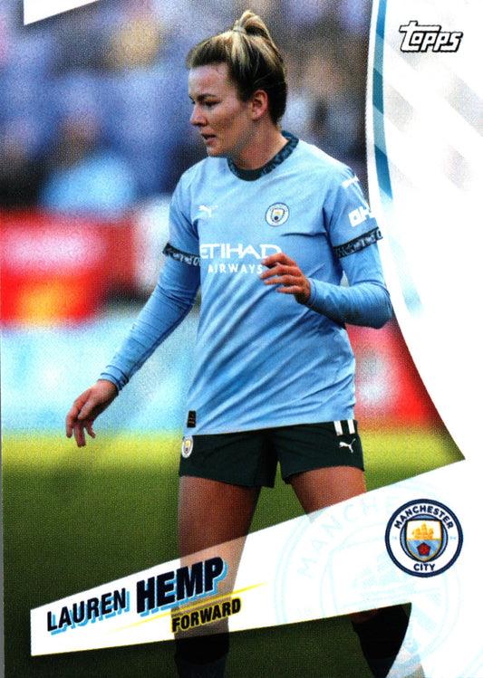 2024 Topps Blue Moon Manchester City Lauren Hemp #27 Manchester City WFC