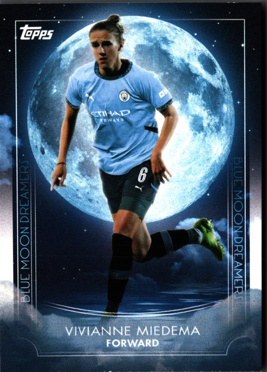 2024 Topps Blue Moon Manchester City Vivianne Miedema Dreamers #38 Manchester City WFC