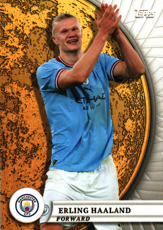 2024 Topps Blue Moon Manchester City Erling Haaland GM #45 Manchester City