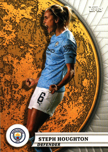 2024 Topps Blue Moon Manchester City Steph Houghton GM #46 Manchester City WFC