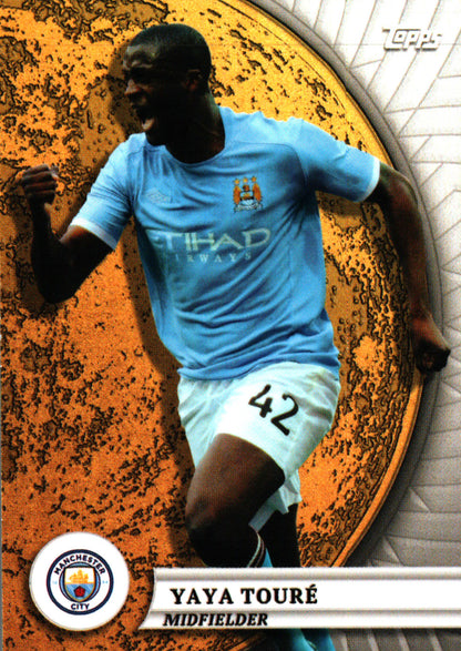 2024 Topps Blue Moon Manchester City Yaya Toure GM #47 Manchester City