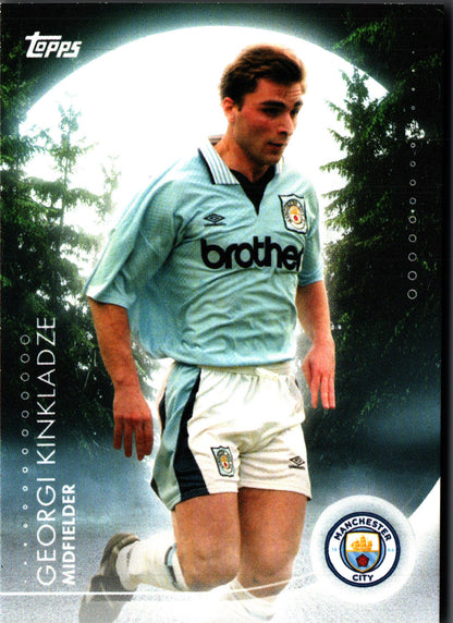 2024 Topps Blue Moon Manchester City Moonshine Georgi Kinkladze #MO-9 Manchester City
