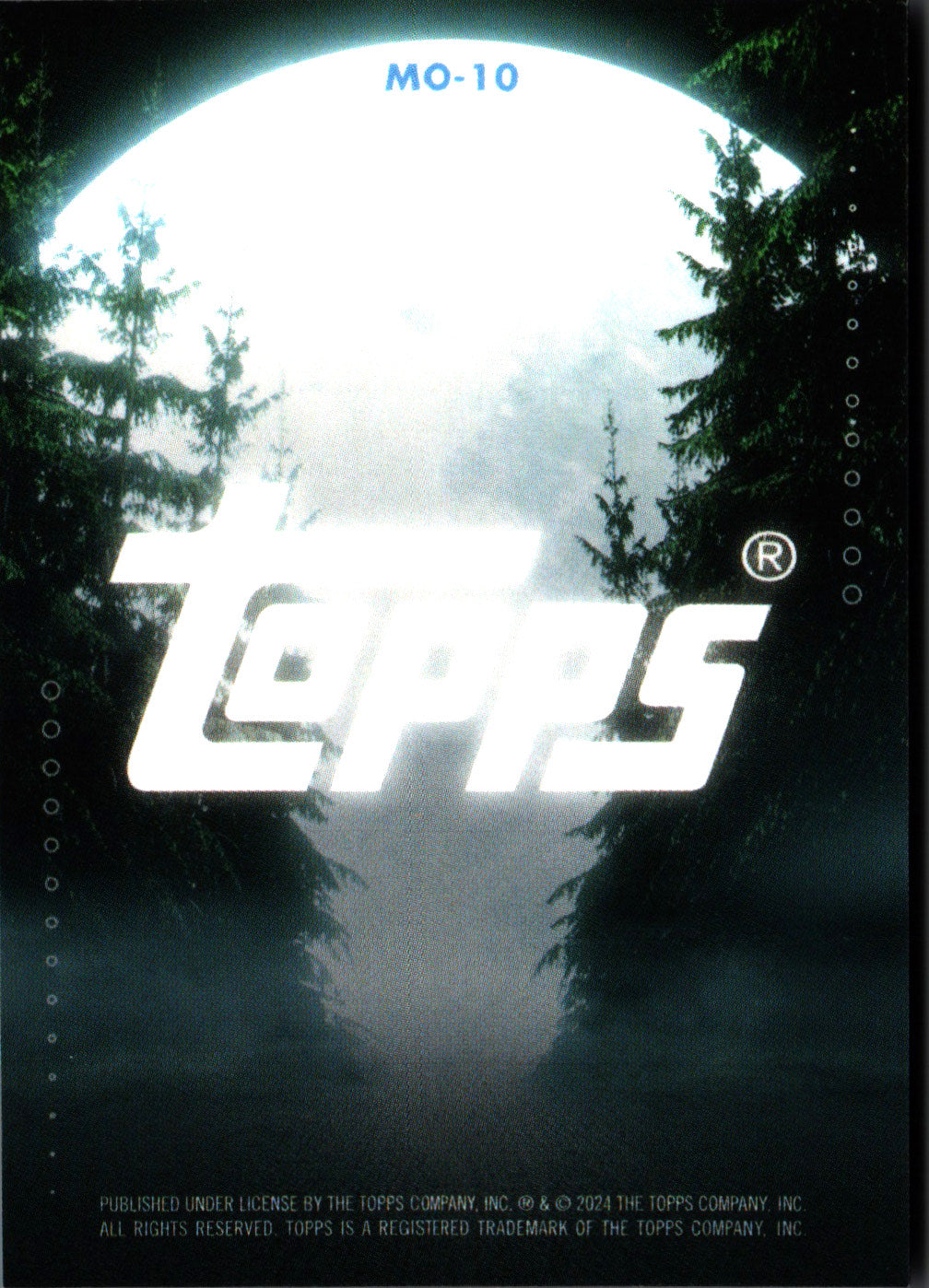 2024 Topps Blue Moon Manchester City Moonshine Justin Oboavwoduo #MO-10 Manchester City