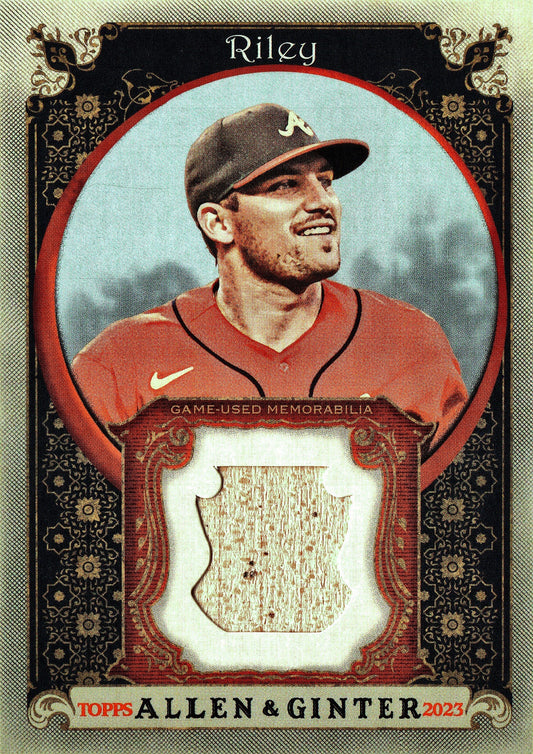 2023 Topps Allen & Ginter Relic Austin Riley #AGRB-AR Atlanta Braves