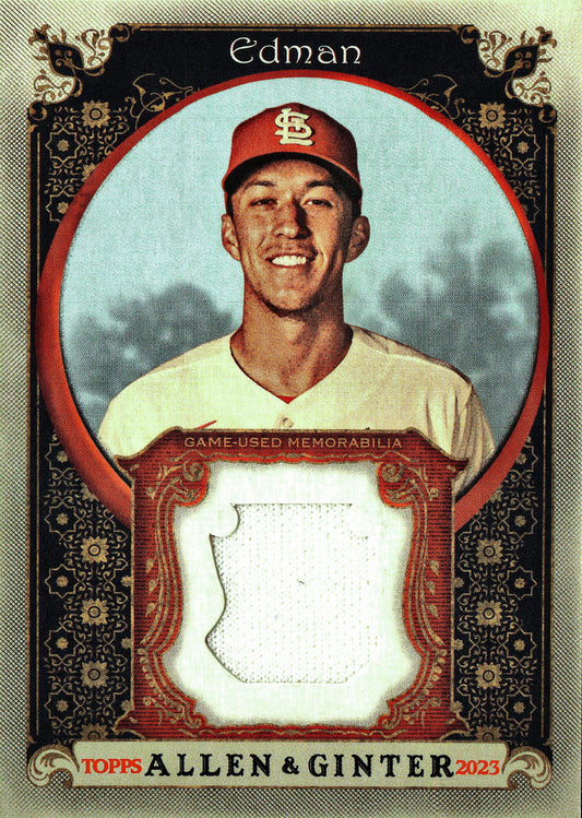2023 Topps Allen & Ginter Relic Tommy Edman #AGRB-TE St. Louis Cardinals