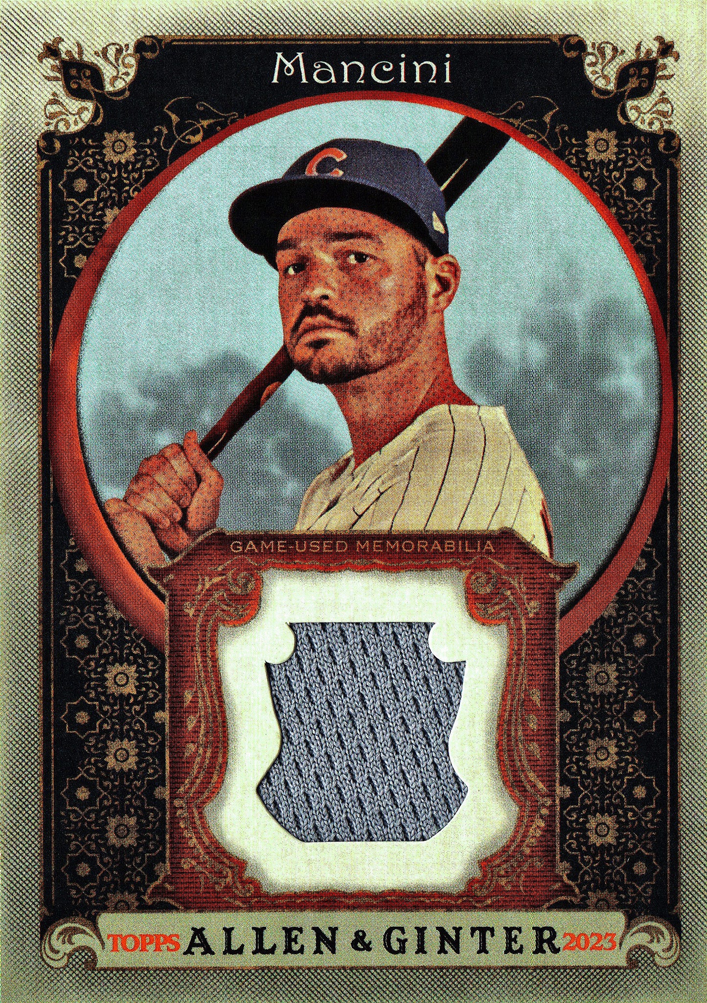 2023 Topps Allen & Ginter Relic Trey Mancini #AGRB-TM Chicago Cubs