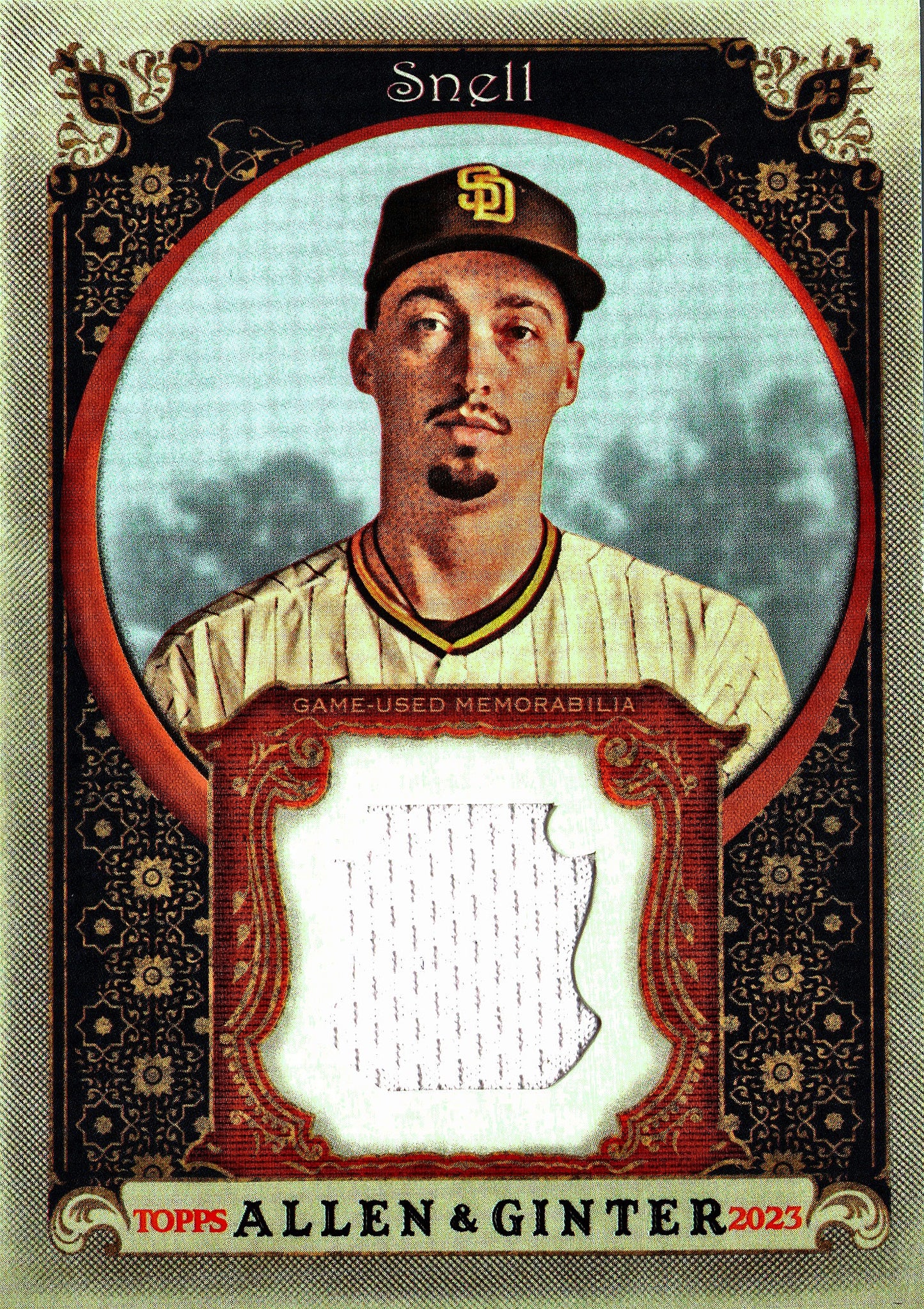 2023 Topps Allen & Ginter Relic Blake Snell #AGRB-BSN San Diego Padres