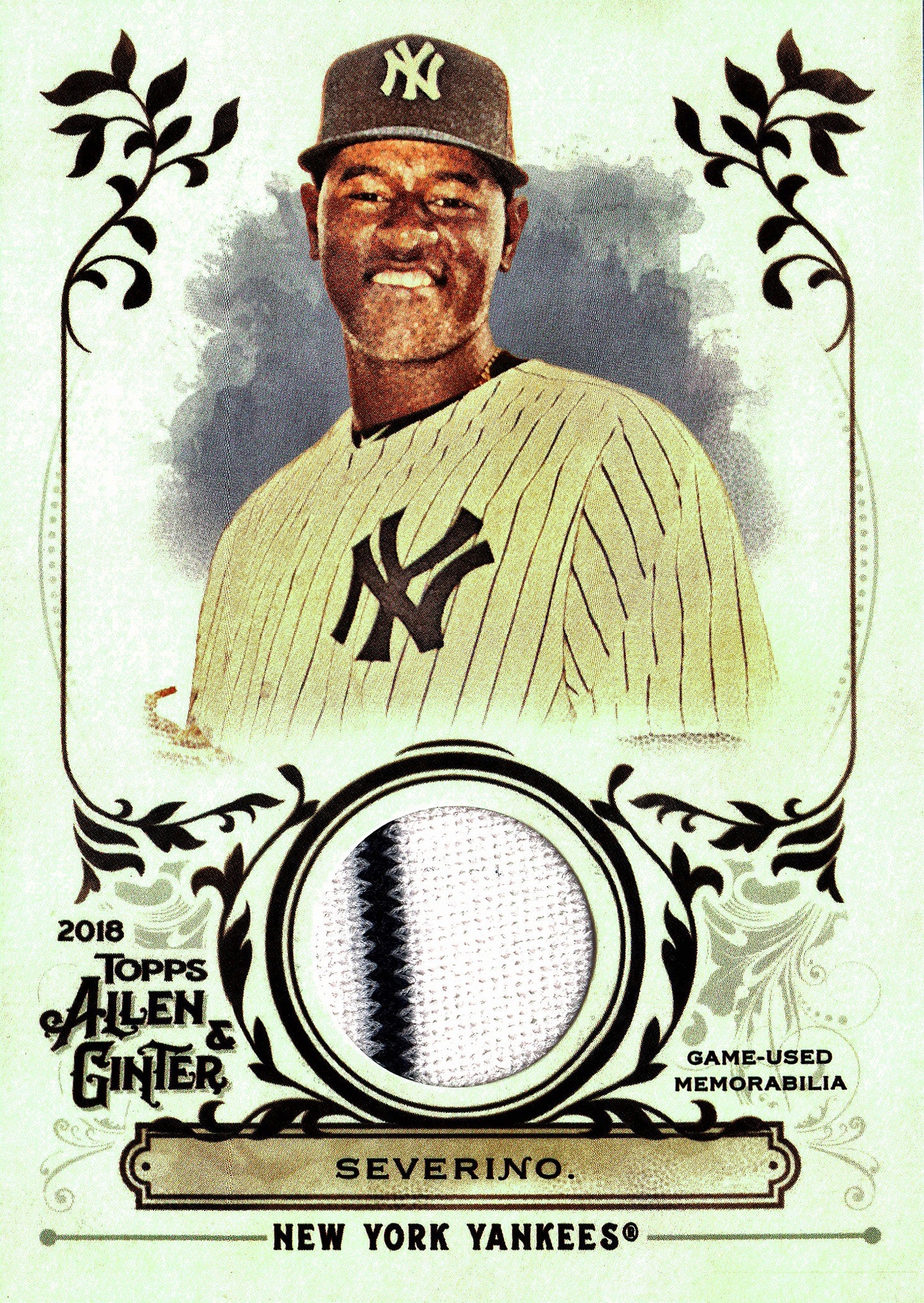 2018 Topps Allen & Ginter Relic Luis Severino #FSRA-LS New York Yankees