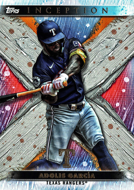 2024 Topps Inception Alpha Adolis García SSP #120 Texas Rangers