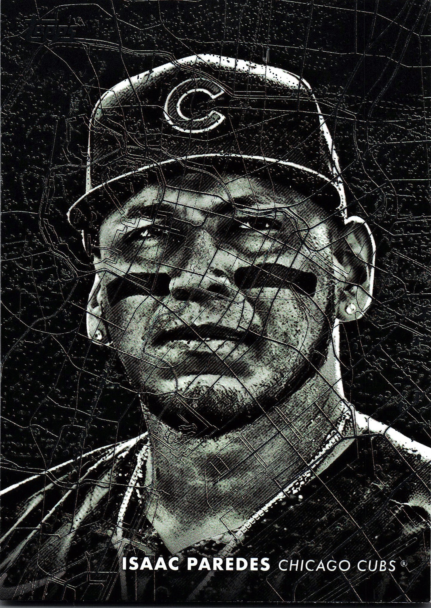 2025 Topps Series 1 Tokyo Nights Isaac Paredes #TN-33 Chicago Cubs