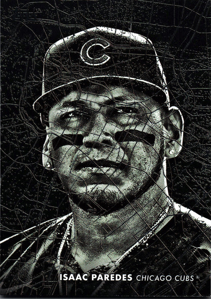 2025 Topps Series 1 Tokyo Nights Isaac Paredes #TN-33 Chicago Cubs