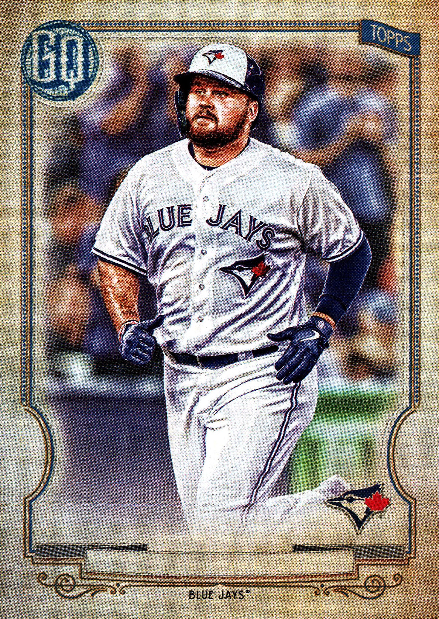 2020 Topps Gypsy Queen ERROR Card miss name Rowdy Tellez #253 Toronto Blue Jays