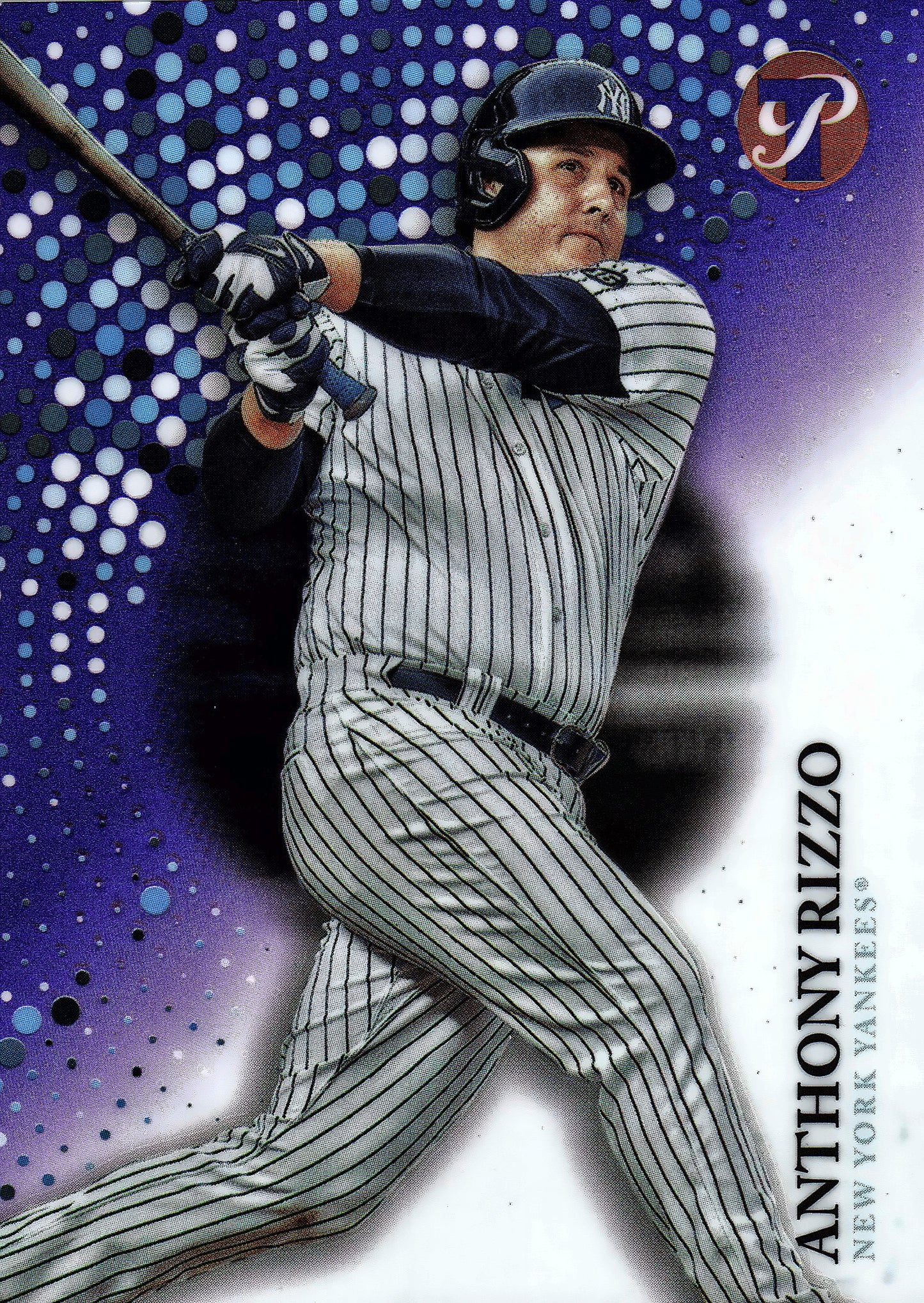 2022 Topps Pristine Purple Anthony Rizzo /99 #153 New York Yankees
