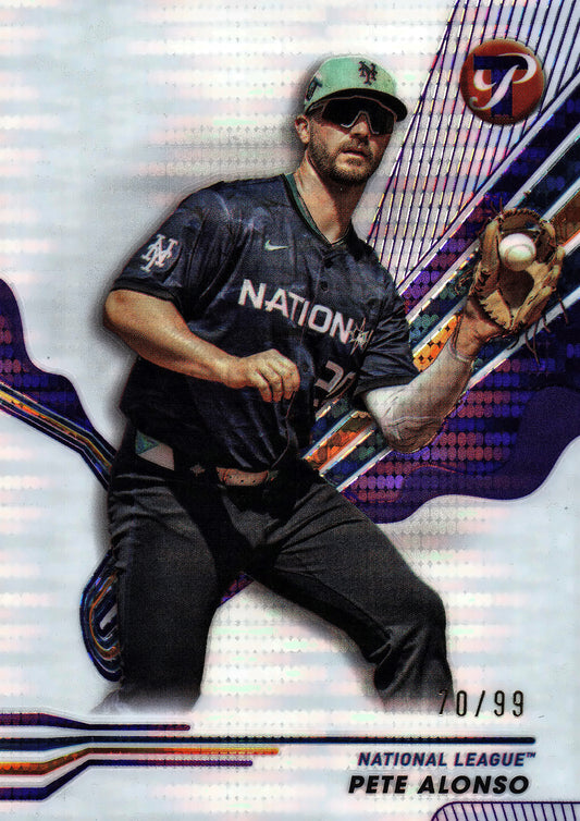 2024 Topps Pristine Purple Pete Alonso /99 #264 New York Mets