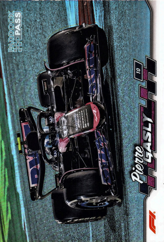 2024 Topps Paddock Pass Formula 1 Chrome Refractor Pierre Gasly F1C #40 Alpine