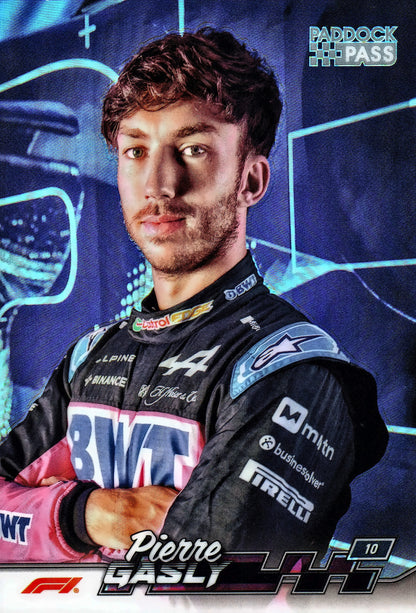 2024 Topps Paddock Pass Formula 1 Chrome Refractor Pierre Gasly #60 Alpine