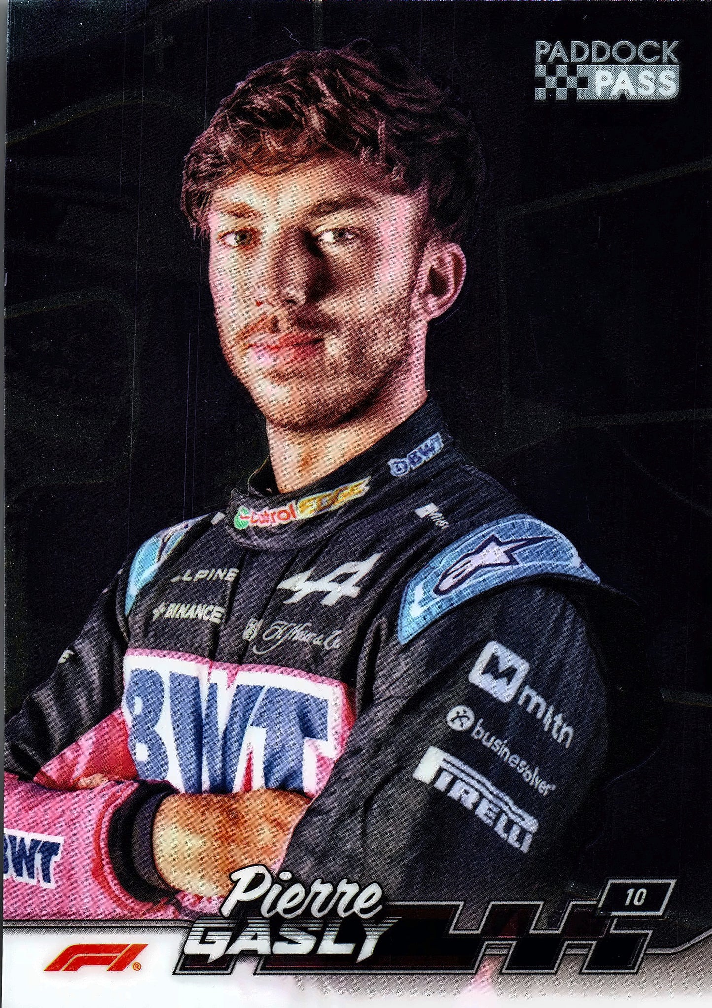 2024 Topps Paddock Pass Formula 1 Chrome Pierre Gasly #60  Alpine