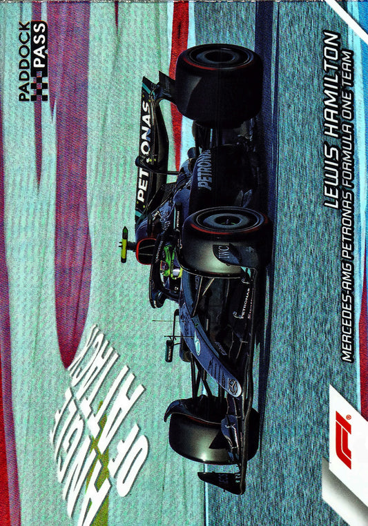 2024 Topps Paddock Pass Formula 1 Angle Of Attack Lewis Hamilton #AA-6 Mercedes-AMG