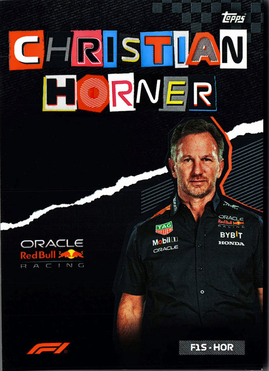 2023 Topps Formula 1 Album Exclusive Christian Horner #F1S-HOR Red Bull