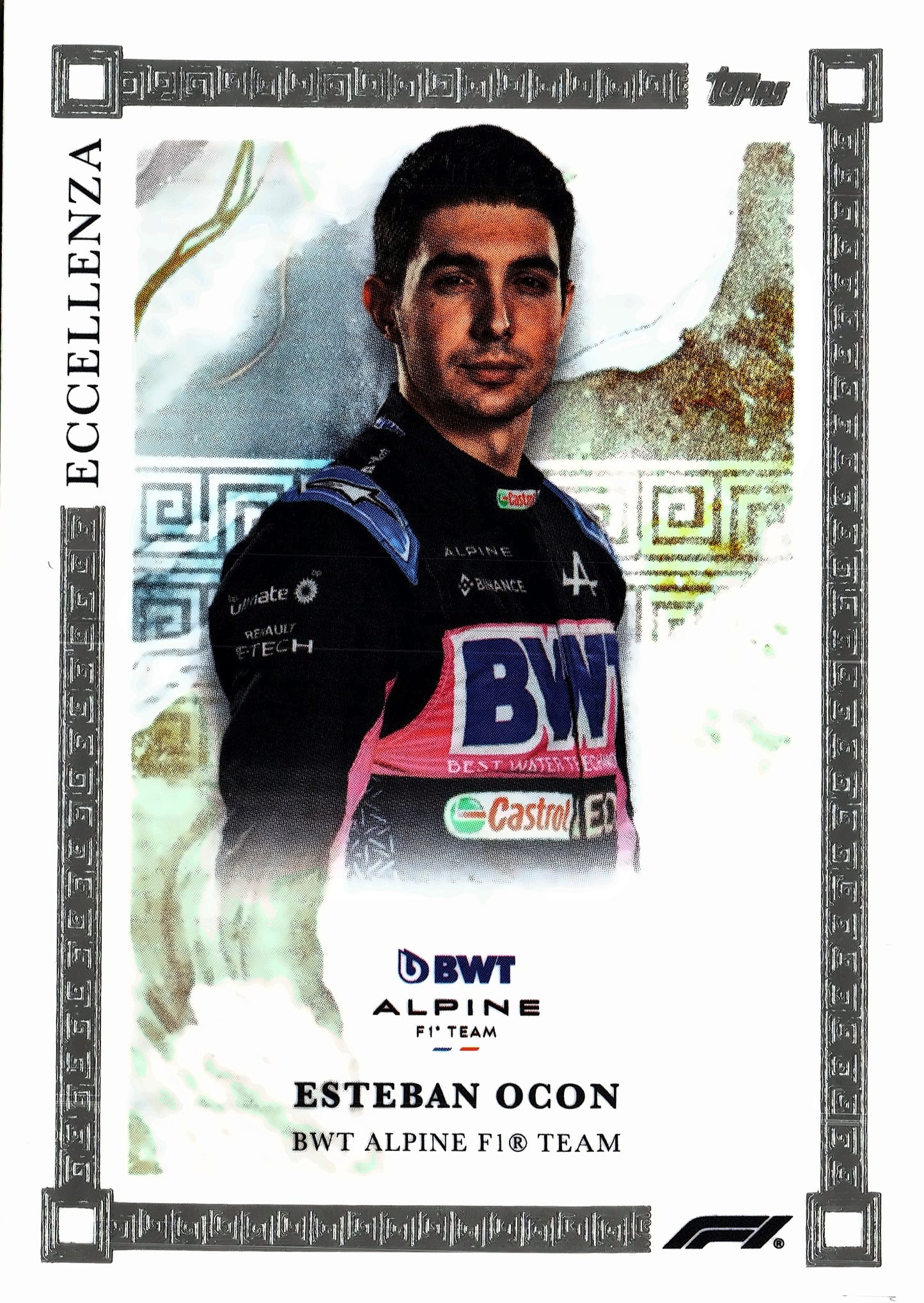 2023 Topps Eccellenza Formula 1 Esteban Ocon Alpine