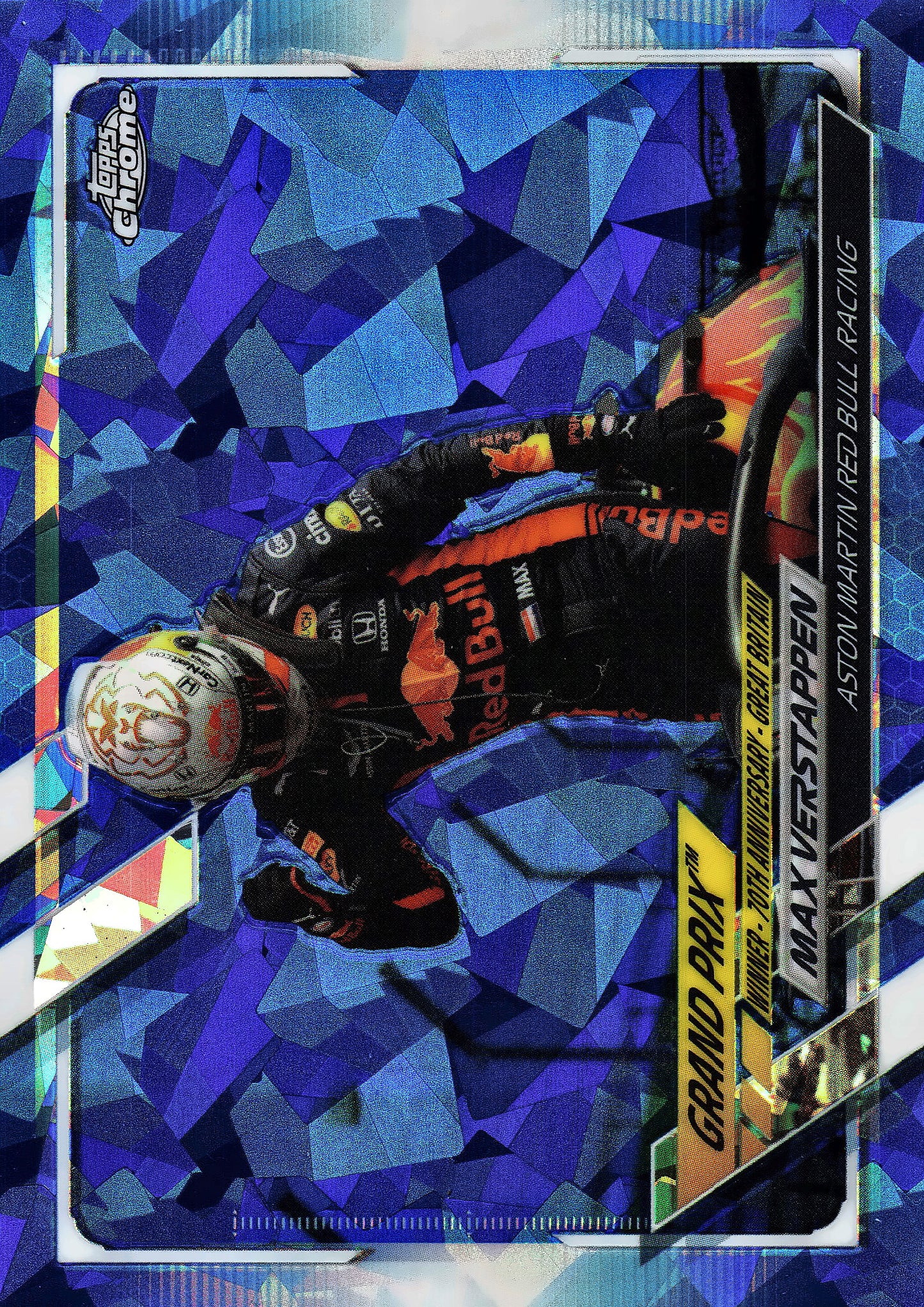 2021 Topps Chrome Sapphire Formula 1 Max Verstappen #142 Red Bull