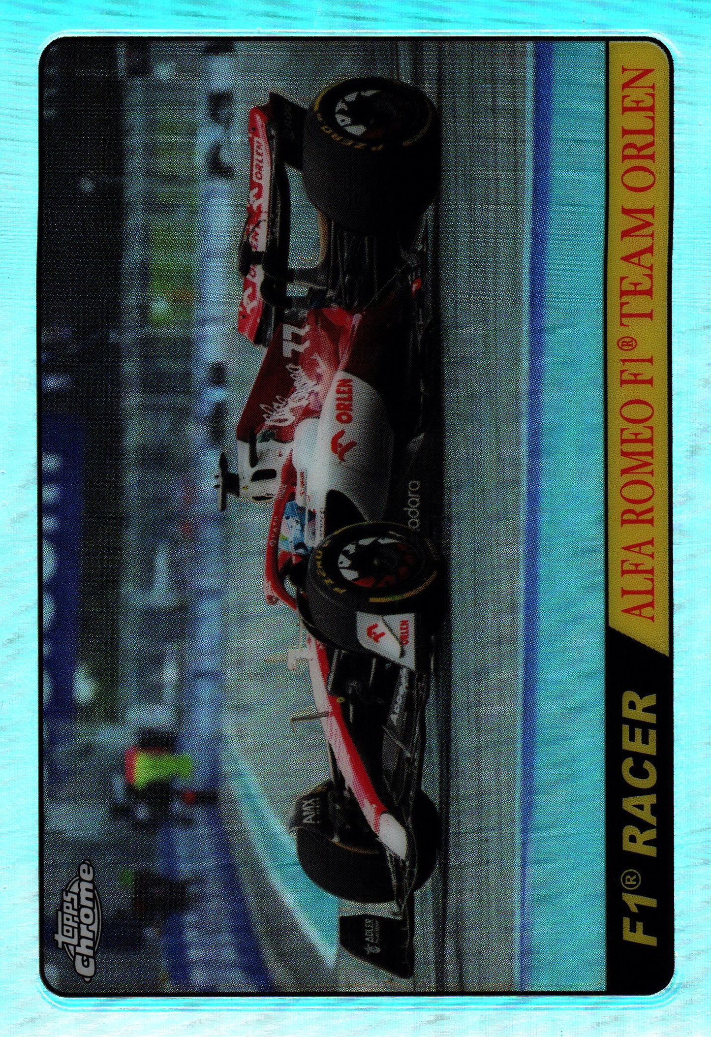 2022 Topps Chrome Formula 1 1968 Topps Hot Rods Valtteri Bottas #T68-VB Alfa Romeo