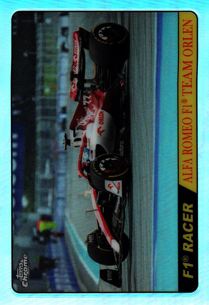 2022 Topps Chrome Formula 1 1968 Topps Hot Rods Valtteri Bottas #T68-VB Alfa Romeo