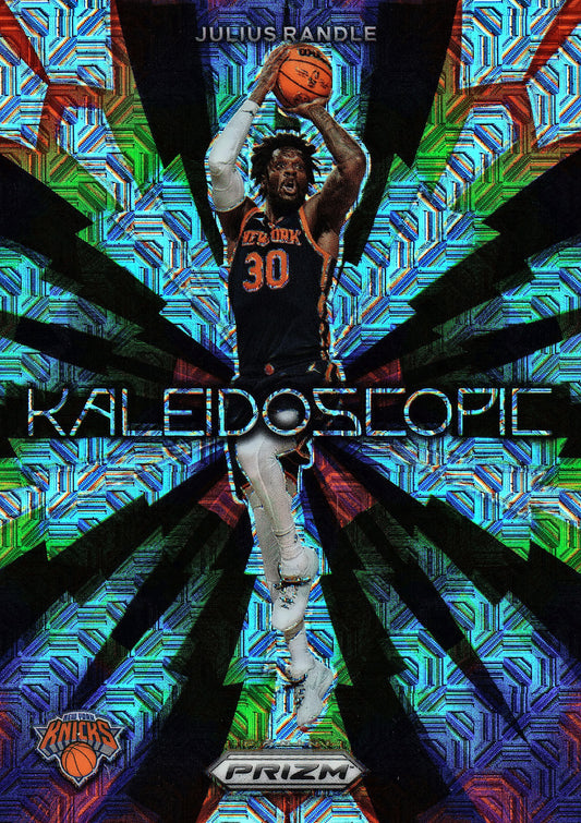 2023 Panini Prizm NBA Kaleidoscopic mojo /25 Julius Randle # Knicks