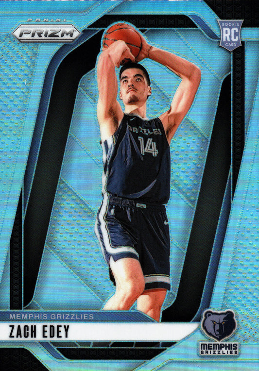 2024 Panini Prizm NBA Silver Zach Edey RC #249 Memphis Grizzlies