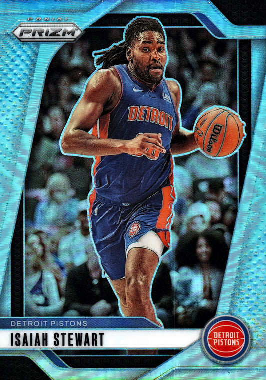 2024 Panini Prizm Silver Isaiah Stewart #106 Detroit Pistons