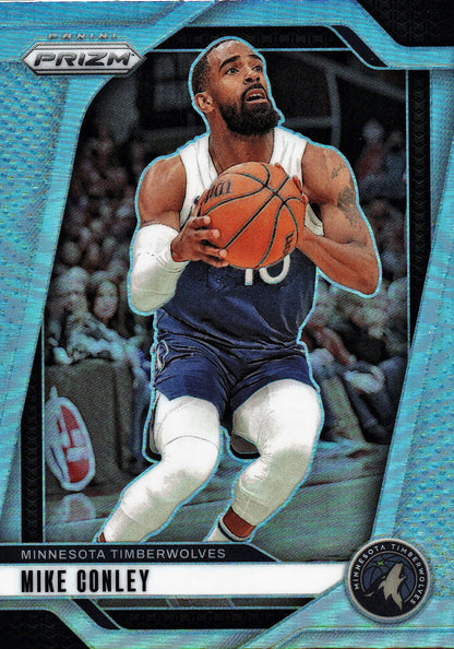 2024 Panini Prizm Silver Mike Conley #137 Minnesota Timberwolves