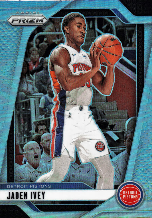 2024 Panini Prizm Silver Jaden Ivey #194 Detroit Pistons