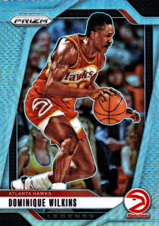 2024 Panini Prizm Silver Dominique Wilkins #282 Atlanta Hawks