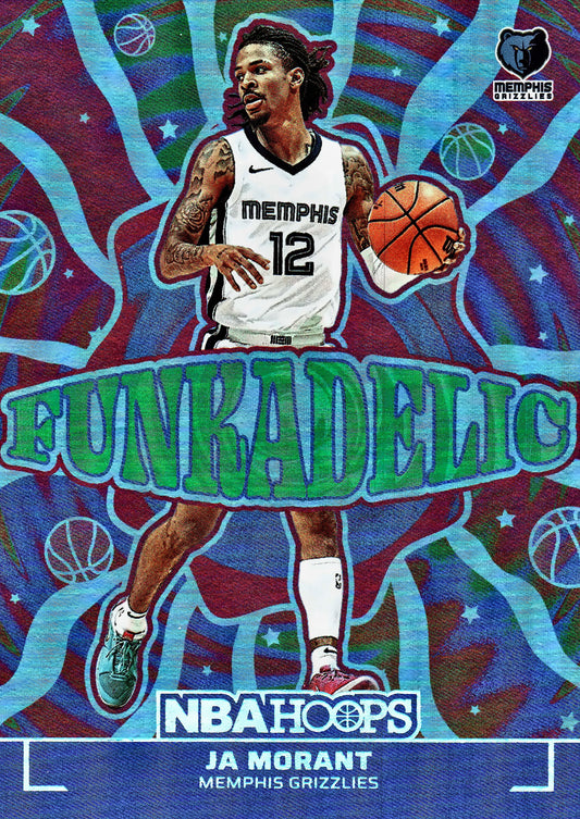 2024 Panini NBA Hoops Funkadelic Ja Morant #24 Memphis Grizzlies