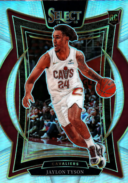 2024 Panini Select NBA Prizm Jaylon Tyson RC #77 Cleveland Cavaliers