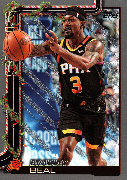 2025 Topps Holiday Glitter Bradley Beal #H126 Phoenix Suns