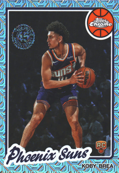 2025 Topps NBA 1980-81 Topps Chrome Mojo Koby Brea RC #TC-KB Phoenix Suns