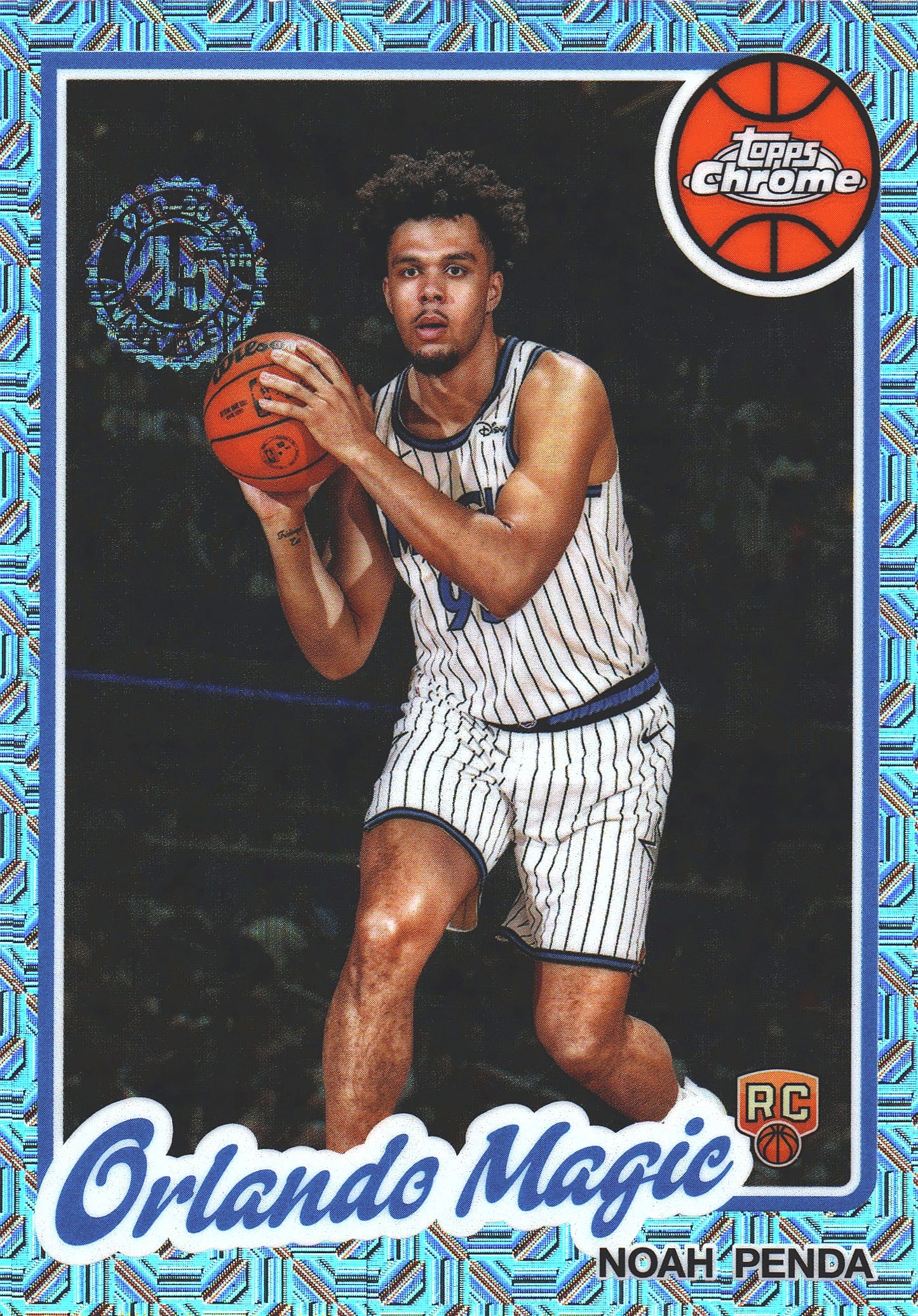 2025 Topps NBA 1980-81 Topps Chrome Mojo Noah Penda RC #TC-NP Orlando Magic