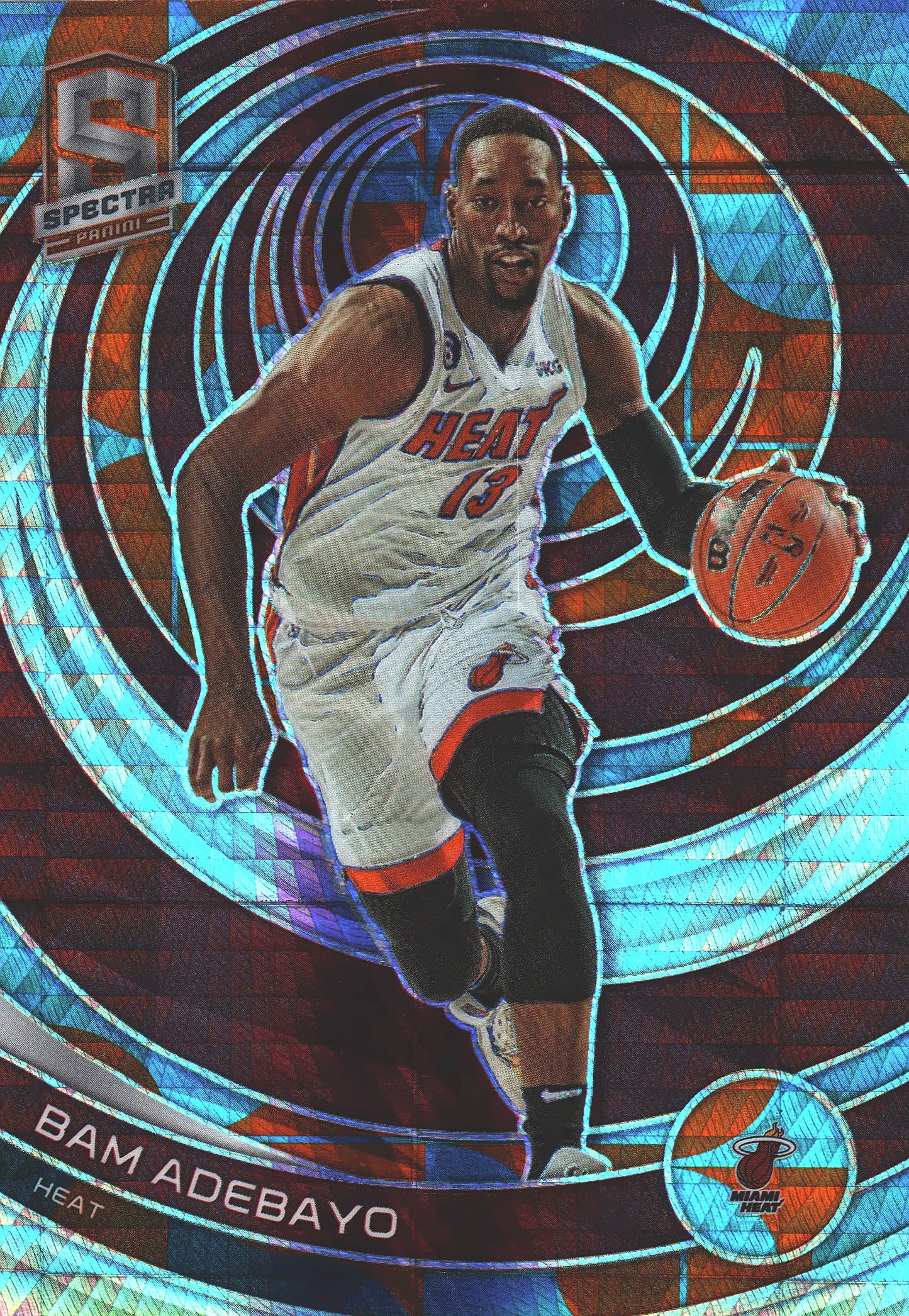 2022 Panini Spectra Bam Adebayo /49 #89 Miami Heat