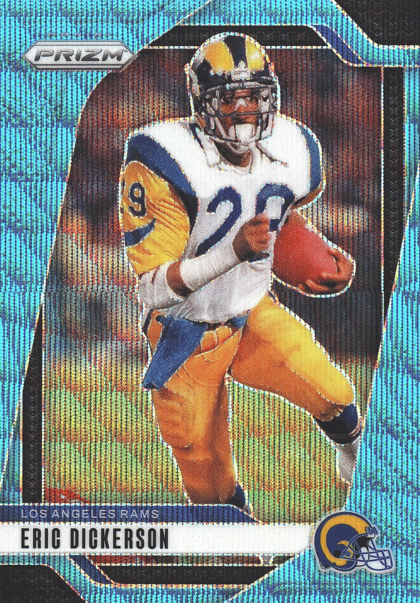 2024 Panini Prizm Blue Wave /230 Eric Dickerson #163 Los Angeles Rams